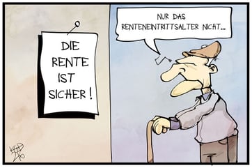 Die Rente ist sicher Witz