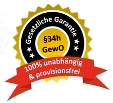 Gütesiegel §34h