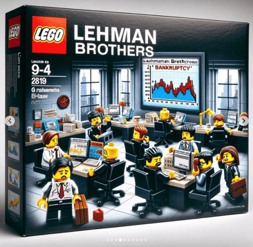 Lehman Brothers lego set